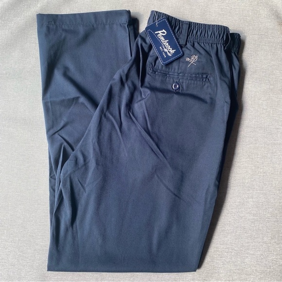 Elastic Waist Pants for Seniors - Adaptive Men's Pants for Elderly w/Zipper - Picture 6 of 6